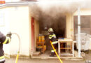 Stmk: Vier Wehren bei Brand in Tischlerei in Niedwölz