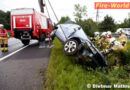 Vbg: Autoüberschlag auf der A 14 Höhe Abfahrt Götzis
