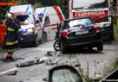Oö: Frontalcrash bei Weißkirchen fordert Schwerverletzten