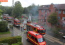 D: Löschzug II Wetter trainiert auf dem Übungsgelände des Institut der Feuerwehr