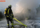 Deutschland: Mercedes brannte: Explosionen und Flammen auf dem Asphalt
