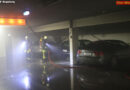 Bayern: Autobrand in Tiefgarage in Augsburg