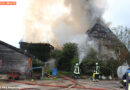 D: Großfeuer zerstört Wohn- und Wirtschaftsgebäude – 60 Milchkühe gerettet