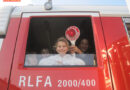 Nö: Kids dürften hinter die Kulissen der Feuerwehr blicken