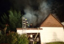 Oö: Zwei Feuerwehren bei Nebengebäudebrand in Marchtrenk