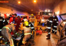 Nö: Einsatzübung „Unfall mit Autobrand im S1-Tunnel Stetten“
