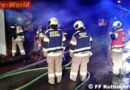 Nö: Bushaltestelle durch Brand zerstört