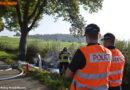 Luxemburg: Pkw brennt nach Unfall, Passanten können nicht löschen: Frau tot