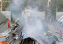 Bayern: Brand zerstört Turnhallendach in Schwabing