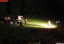 Nö: Autolenker kommt mit seinem Fahrzeug von der Straße ab