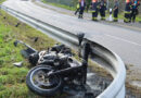 Deutschland: Biker kracht mit Motorrad unter Leitschiene: 38-Jähriger tot