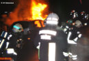 Tirol: Autovollbrand in Kitzbühel