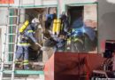 Nö: Neun Feuerwehren beim Brand einer Trocknungsanlage im Einsatz
