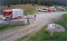 Video: Drohnenflug bei Feuerwehr-Rotkreuz-Übung in Leutasch