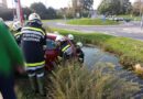 Bgld: Pkw rollte beinahe in einem mit Wasser gefüllten Graben