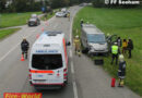 Sbg: Verkehrsunfall mit zwei Fahrzeugen auf der L102