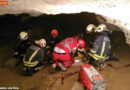Bgld: Feuerwehr und Rotes Kreuz üben für den Ernstfall in der „Bärenhöhle“