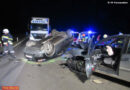 Stmk: Großeinsatz nach Verkehrsunfall auf B 319 in Fürstenfeld