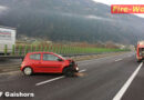 Stmk: Fahrzeugberung nach Verkehrsunfall auf der A9 bei Gaishorn
