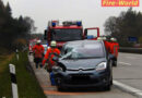 Deutschland: Verkehrsunfall auf der A7 mit glimpflichem Ausgang