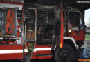 Bgld: Rüstlöschfahrzeug bei Brand im Feuerwehrhaus Königsdorf zerstört