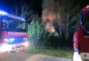 Bgld: Dach bei Wohnhausbrand in Vollbrand