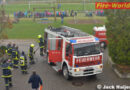 Oö: Brand in der Volksschule in Micheldorf beübt