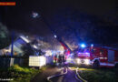 Oö: Brand in älteren Wohnhaus in Pasching