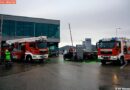 Oö: 70 Feuerwehrleute üben -> Werkstattbrand mit vermissten Personen