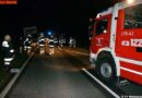 Oö: Lkw droht umzustürzen -> Bergung mittels Seilwinde