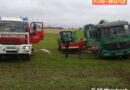 Nö: 30-Tonner steckt in Wiese fest