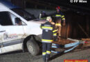 Stmk: Absturzdrohender Transporter hing an der Kippe