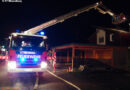 Nö: Feuerwehren retten Dachstuhl in Wieselburg vor Feuer