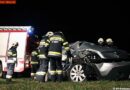 Stmk: Triebwagen schleift einen Pkw 100 Meter mit