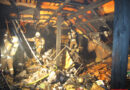 Stmk: Dachgeschoss-Vollbrand in Graz-Ries