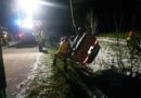 Nö: Pkw machte sich selbstständig und rollte in den Straßengraben