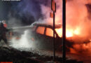 Deutschland: Vollbrand eines Autos in Hanstedt