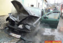 Stmk: Autobrand im Motorraum in Leoben