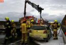 Nö: Fahrzeug während der Fahrt in Brand geraten