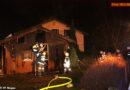 Oö: Garagenanbau in Vollbrand geraten