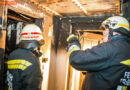Nö: Feuerwehr rettet ein Menschenleben und eine Katze bei Wohnhausbrand