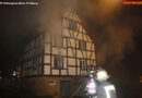 Deutschland: Brand in Fachwerkhaus – 50.000 Euro Schaden