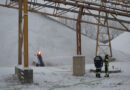 Nö: Brand einer Acetylengasflasche in Grafenwörth
