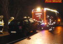 Nö: Pkw Bergung nach nächtlichem Verkehrsunfall in Laxenburg