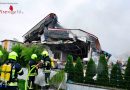 Nö: Explosion Einfamilienhaus in Hollabrunn zerstört Wohngebäude, Person schwer verletzt