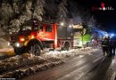Nö: Schnee-Chaos auf der A21 Teil 2 → Feuerwehren die Nacht hindurch im Einsatz
