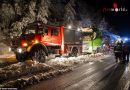Nö: Schnee-Chaos auf der A21 Teil 2 → Feuerwehren die Nacht hindurch im Einsatz