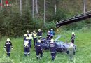 Nö: Zwei Menschen sterben bei Cabrio-Überschlag auf der B21 bei St. Aegyd