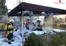 Schweiz: Pergolabrand in Allschwil erfordert Feuerwehreinsatz
