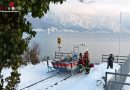 Oö: Lebensrettung aus dem eisigen Traunsee in Altmünster